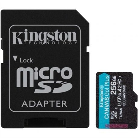Kingston Micro SDXC 200R 256Gb + Adap SD (SDCG4/256GB)