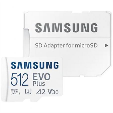 Samsung Micro SDXC 512Gb + Adaptador SD (MB-MC512SA/EU)