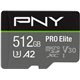 PNY Micro SDXC Pro Elite 512Gb (P-SDUX512U3100PRO-GE)
