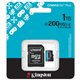 Kingston Micro SDXC 200R 1Tb +Adaptador (SDCG4/1TB)