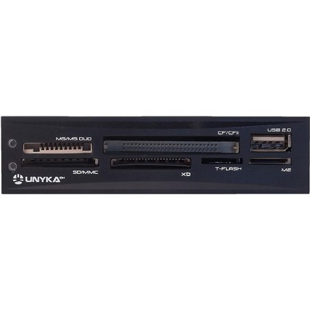 Lector Tarjetas UNYKA USB 2.0 3.5? Negro Caja (50560)