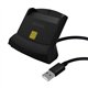 Lector AISENS DNIe USB 2.0 Negro (ASCR-SN05-BK)