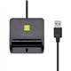 Lector Tarjetas AISENS DNIe USB 2.0 Negro(ASCR-SN01-BK)