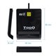 Lector Tarjetas TooQ DNIe USB 2.0 Negro (TQR-210B)