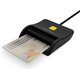 Lector Tarjetas AISENS DNIe USB2 Negro (ASCR-SN03C-BK)