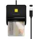 Lector Tarjetas AISENS DNIe USB2 Negro (ASCR-SN03C-BK)