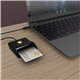 Lector Tarjetas AISENS DNIe USB2 Negro (ASCR-SN03C-BK)