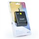 Lector Tarjetas TooQ DNIe USB-C 2.0 Negro (TQR-211B)