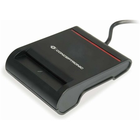 Lector Tarjetas CONCEPTRONIC DNIe USB 2.0 Negro(SCR01B)