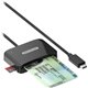 Lector Tarjetas Sitecom USB-C 2.0 60cm Negro (MD-1002)