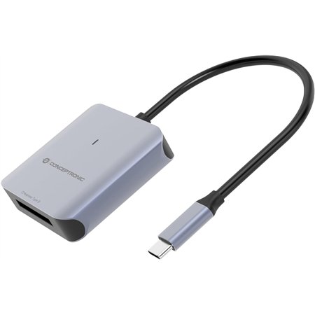 Lector Tarjetas CONCEPTRONIC USB-C 3.1 Gris (BIAN08G)