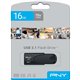Pendrive PNY 16Gb USB-A 2.0 Negro (FD16GATT431KK-EF)