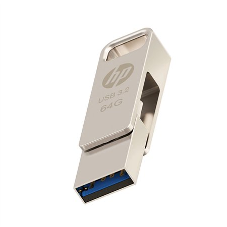 Pendrive HP X206C 64Gb Usb-A/Usb-C Metal (HPFD206C-64)