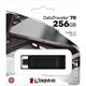 Pendrive Kingston DT 70 256Gb USB-C Negro (DT70/256GB)