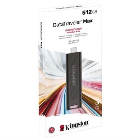 Pendrive Kingston Traveler 512Gb USB-C (DTMAX/512GB)