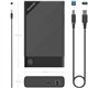 Caja AISENS HDD 3.5" SATA USB 2.0/3.1 Negro (ASE-3529B)