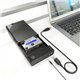 Caja AISENS HDD 3.5" SATA USB 2.0/3.1 Negro (ASE-3529B)