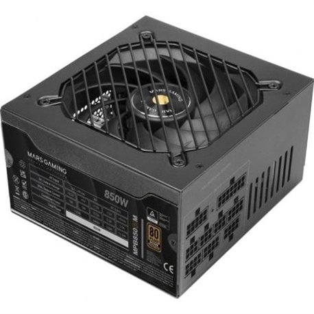 Fuente MARS GAMING 850W ATX 80+Bronze Negro(MPB850SIM)