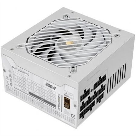 Fuente MARS GAMING 850W 80+Bronze Blanco(MPB850SIMW)