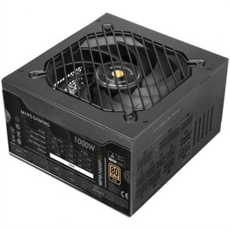 Fuente MARS GAMING 1000W ATX 80+Gold Negro(MPB1000PSI)