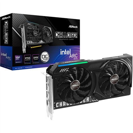 VGA ASROCK A770 CL SE 16GO,INTEL,A770,16GB,GDDR6,256BIT,3DP+1HDMI,2 VENTILADORES (A770 CL SE 16GO)