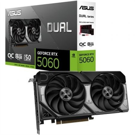 ASUS Dual -RTX5060-O8G NVIDIA GeForce RTX 5060 8 GB GDDR7