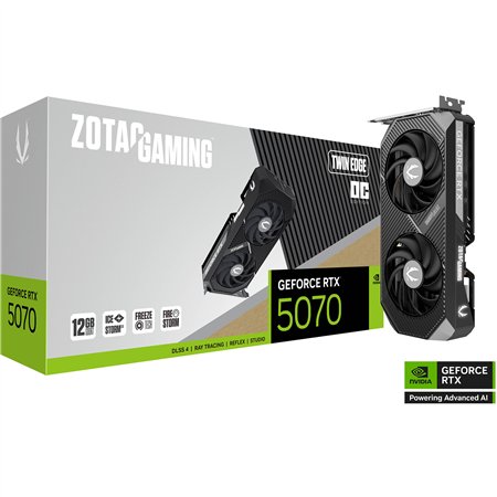 Zotac GAMING GeForce RTX 5070 Twin Edge OC NVIDIA 12 GB GDDR7