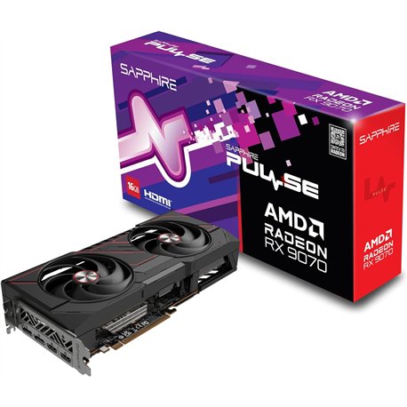 Sapphire PULSE Radeon RX 9070 AMD 16 GB GDDR6