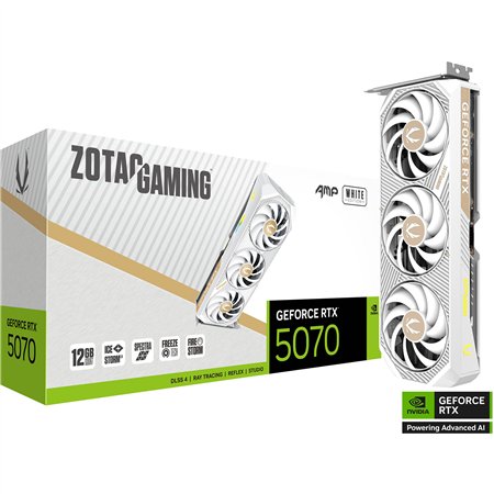 Zotac GAMING GeForce RTX 5070 AMP NVIDIA 12 GB GDDR7