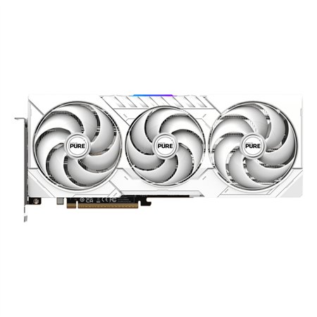 VGA SAPPHIRE PURE RX 9070 GAMING OC,AMD,RX9070,16GB,GDDR6,256BIT,2HDMI+2DP (3 VENTILADORES)