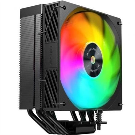Ventilador MARS GAMING ARGB 120mm Negro  (MCPUX5ARGB)