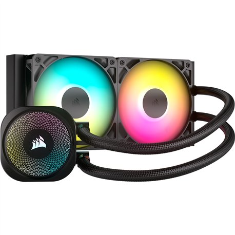 Ref. Líq. Corsair Nautilus 240 ARGB 2x240mm Negra