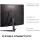 MONITOR GAMING VIEWSONIC 32” 165HZ QHD CURVO MULTIM ERGO HDMI DP 3YR GAR