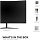MONITOR GAMING VIEWSONIC 32” 165HZ QHD CURVO MULTIM ERGO HDMI DP 3YR GAR