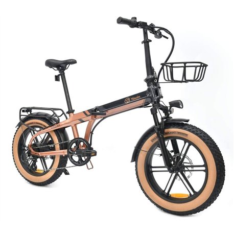 Bicicleta Eléctrica Youin FAT E-Bike DALLAS (BK1650)