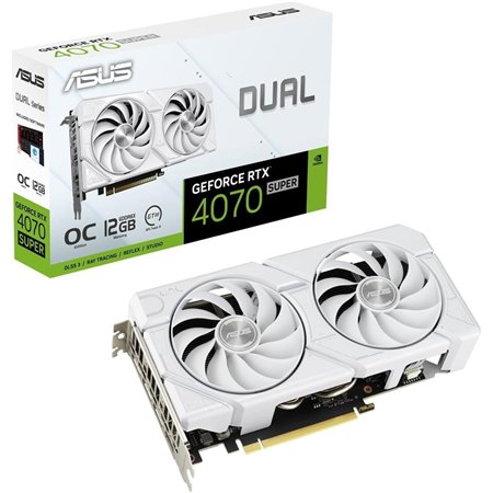 ASUS DUAL RTX4070S O12G EVO WHITE (90YV0KC8-M0NA00)