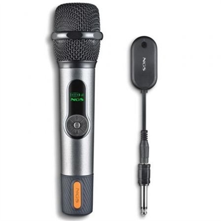 Micrófono NGS Wireless +Adap. Jack6.3mm (SINGERSTAR)
