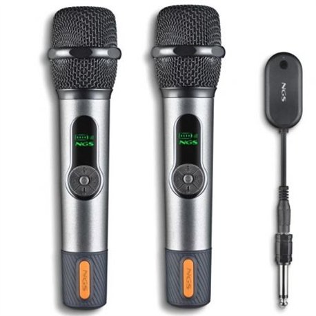 Pack Microfonos NGS Wireless 2unidades (SINGERSTARDUO)