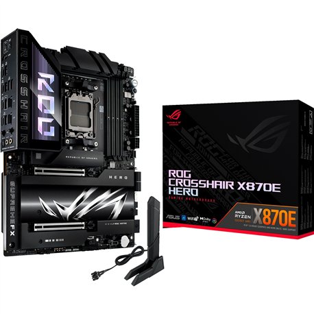 ASUS ROG CROSSHAIR X870E HERO:(AM5) 4DDR5 USB HDMI ATX