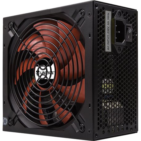 Fuente UNYKA ATX 700W 140mm Bulk Negra (52036/Bulk)