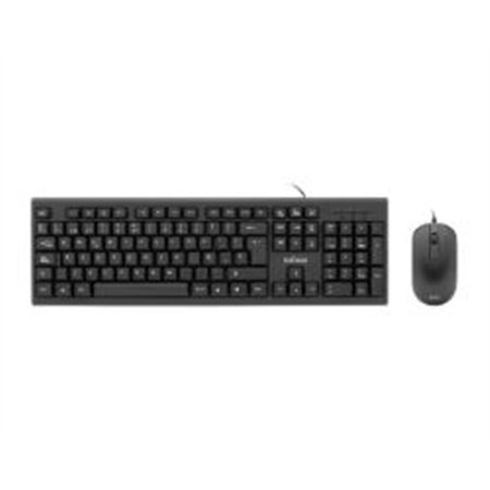 Teclado+Ratón NILOX Usb Negro (NXKME000005)