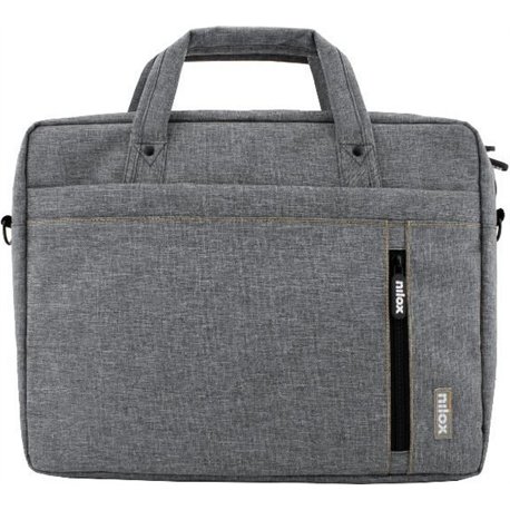 Maletín NILOX hasta 15.6" Gris (NXBK053)