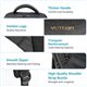 MOCHILA VENTION 14-17 18L IMPERMEABLE BLACK