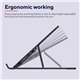 SOPORTE NOTEBOOK TRUST ERGONOMICO HASTA 16 GREY
