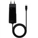 Cargador TooQ USB-C PD 45W Negro (TQLC-USBCGAN45PD-C)