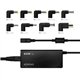 CARGADOR PORTATIL AISENS 65W AUTOMATICO + 9 CONECTORES + USB-A