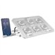 Base Refrigeración Mars Gaming 16" Blanca (MNBC23W)