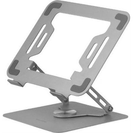 Soporte Mars Gaming 17" Girat/Plegable Plata (MARSNW)