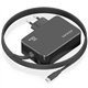 Cargador AISENS 100W USB-C Negro (ASCH-1PD100WL50-BK)
