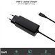 Cargador TooQ USB-C PD 90W Negro (TQLC-USBCGAN90PD-C)